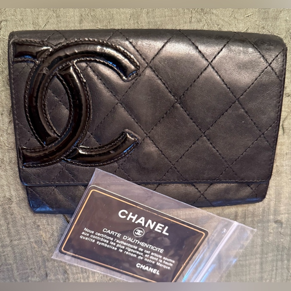 Chanel Cambon Quilted Lambskin,  Black